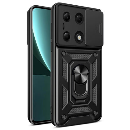 Futrola za Xiaomi Redmi Note 13 Pro 4G / Poco M6 Pro 4G, Techsuit, CamShield, Crna