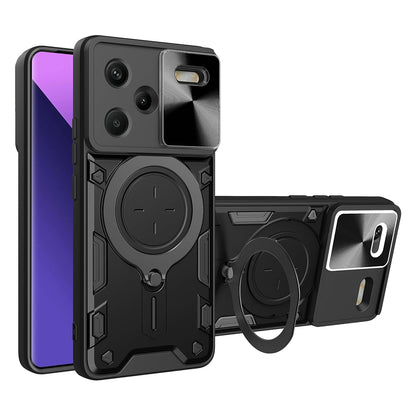 Futrola za Xiaomi Redmi Note 13 Pro+, Techsuit, CamGuard Pro, Crna