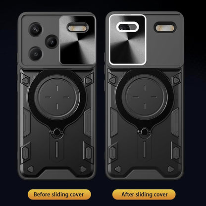 Futrola za Xiaomi Redmi Note 13 Pro+, Techsuit, CamGuard Pro, Crna