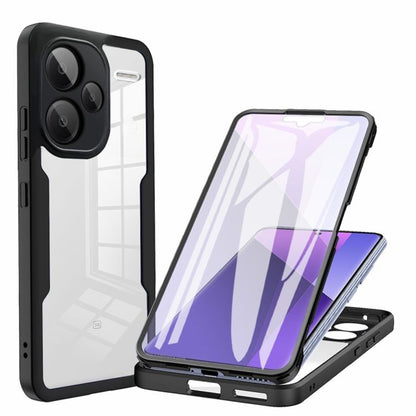 Futrola za Xiaomi Redmi Note 13 Pro+, Techsuit, ColorVerse 360, Crna