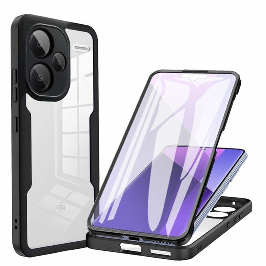 Futrola za Xiaomi Redmi Note 13 Pro+, Techsuit, ColorVerse 360, Crna