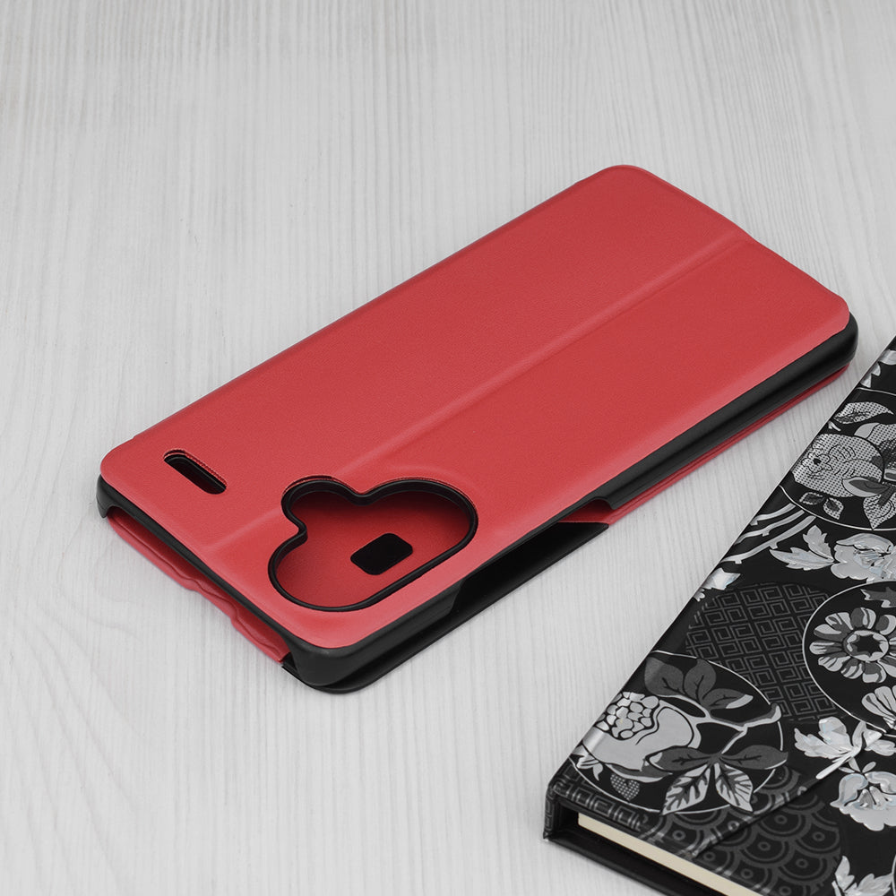 Futrola za Xiaomi Redmi Note 13 Pro+, Techsuit, eFold, Crvena