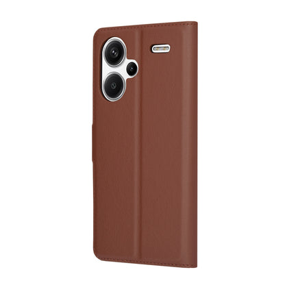 Futrola za Xiaomi Redmi Note 13 Pro+, Techsuit, Leather Folio, Braon