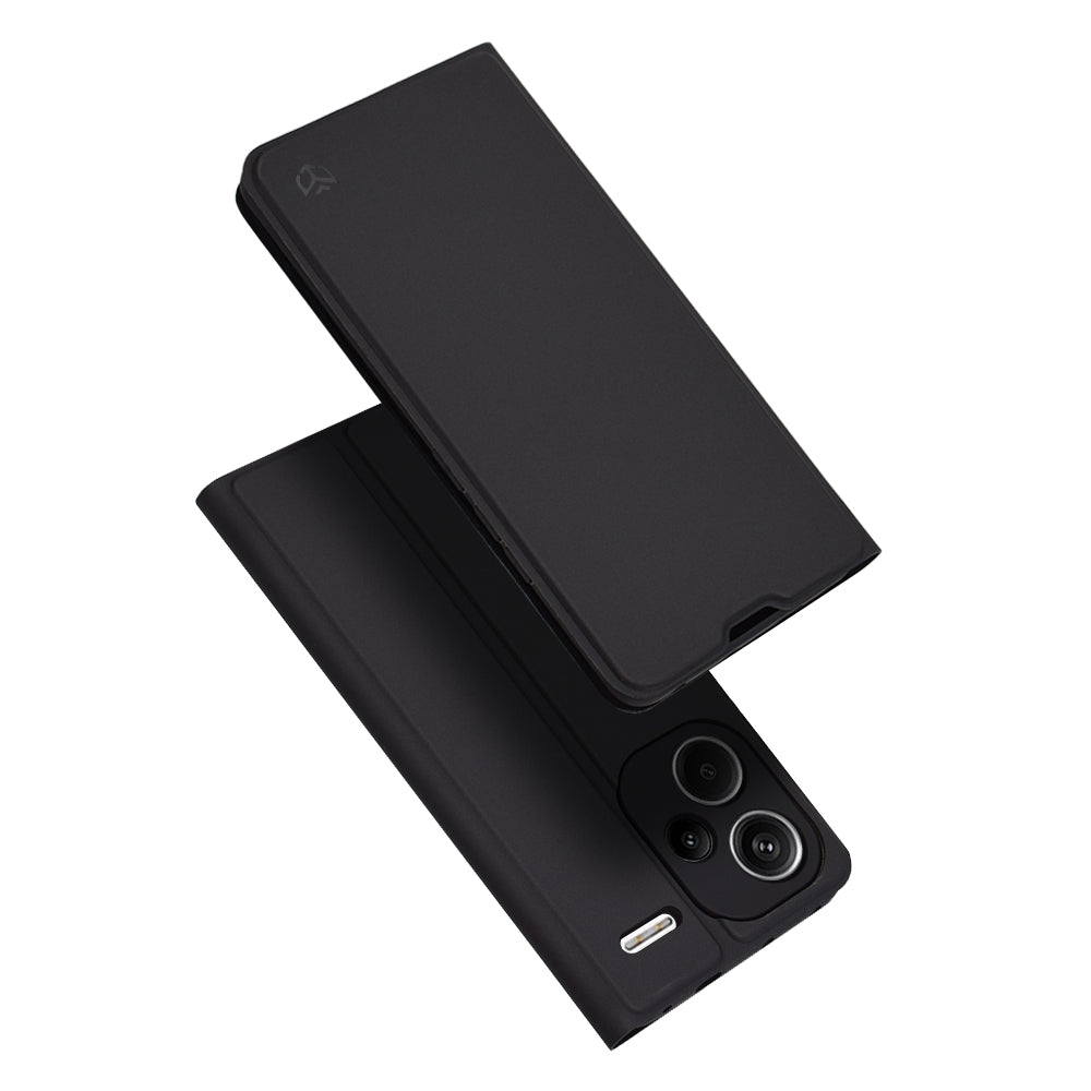Futrola za Xiaomi Redmi Note 13 Pro+, Techsuit, Magskin Book, Crna