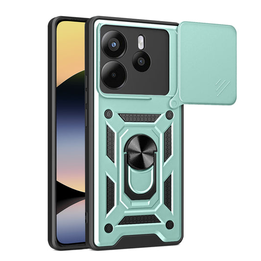 Futrola za Xiaomi Redmi Note 14 4G (Regionalna), Techsuit, CamShield, Zelena