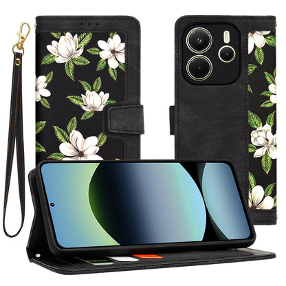 Futrola za Xiaomi Redmi Note 14 4G (Regionalna), Techsuit, FlipCraft, Crna