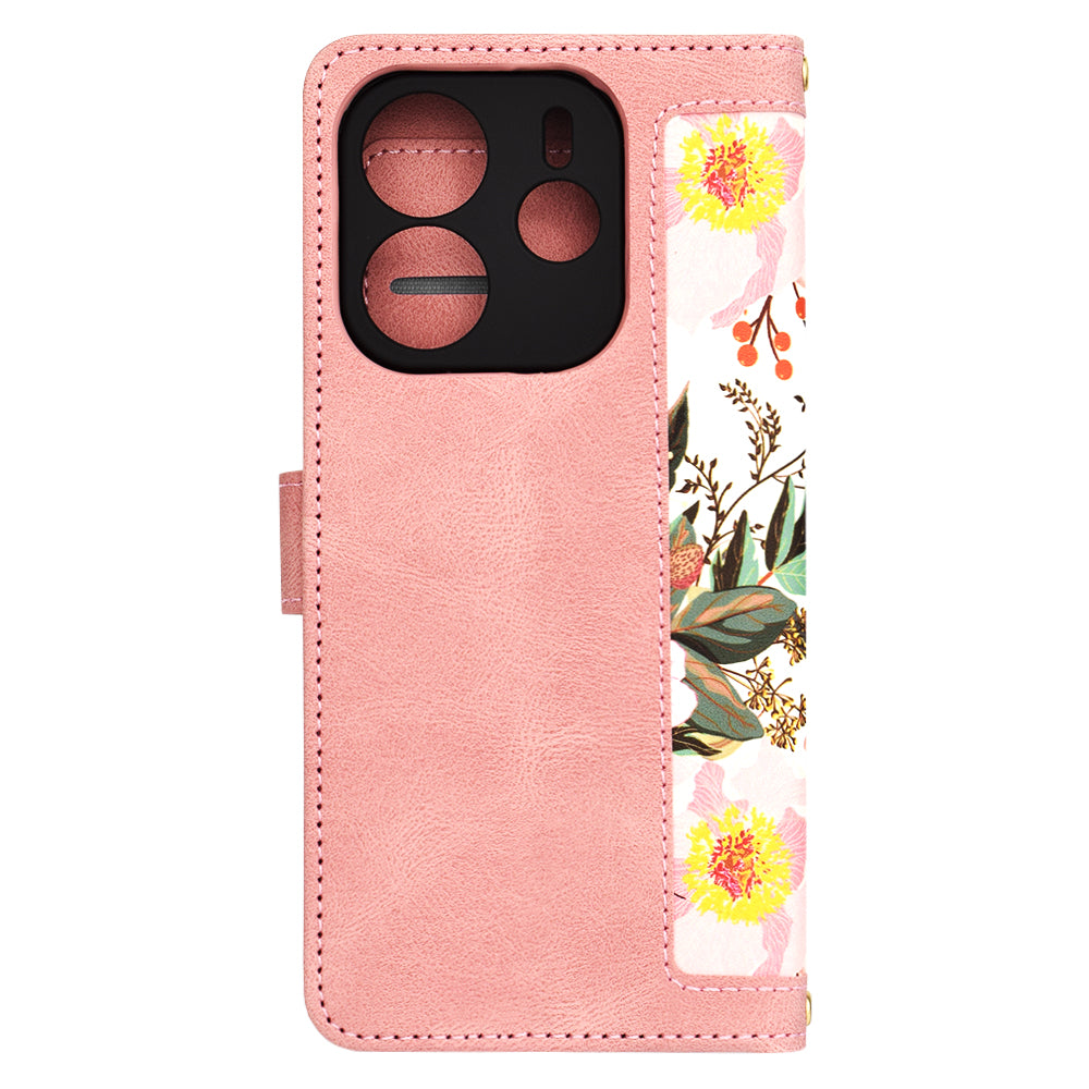 Futrola za Xiaomi Redmi Note 14 4G (Regionalna), Techsuit, FlipCraft, Roze