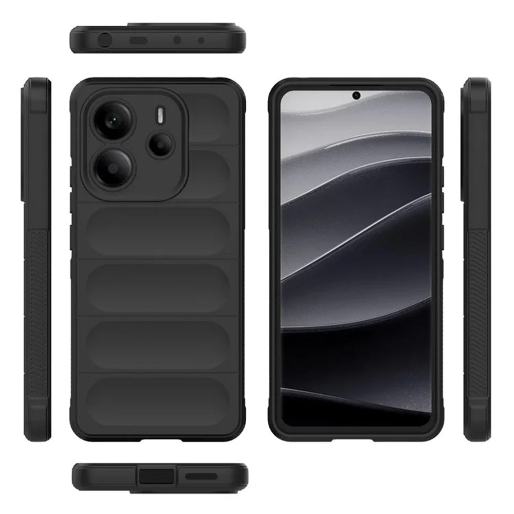 Futrola za Xiaomi Redmi Note 14 4G (Regionalna), Techsuit, Magic Shield, Crna
