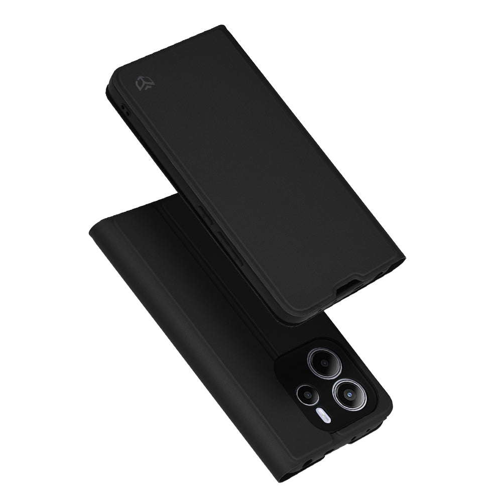 Futrola za Xiaomi Redmi Note 14 4G (Regionalna), Techsuit, Magskin Book, Crna