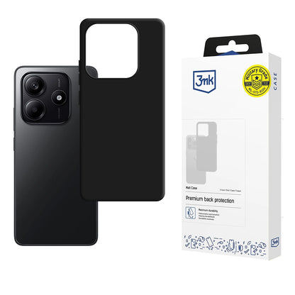 Futrola za Xiaomi Redmi Note 14 4G (Standard), 3MK, Crna Mat