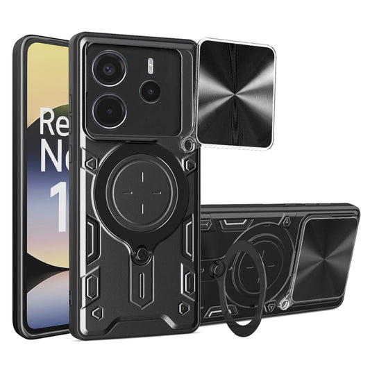 Futrola za Xiaomi Redmi Note 14 4G (Standard), Techsuit, CamGuard Pro, Crna