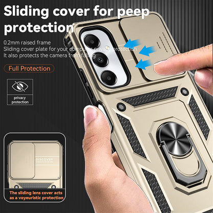Futrola za Xiaomi Redmi Note 14 4G (Standard), Techsuit, CamShield, Zlatna