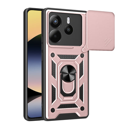 Futrola za Xiaomi Redmi Note 14 4G (Standard), Techsuit, CamShield, Roze