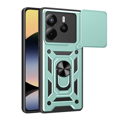 Futrola za Xiaomi Redmi Note 14 4G (Standard), Techsuit, CamShield, Zelena
