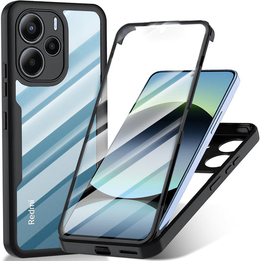 Futrola za Xiaomi Redmi Note 14 4G (Standard), Techsuit, ColorVerse 360, Crna