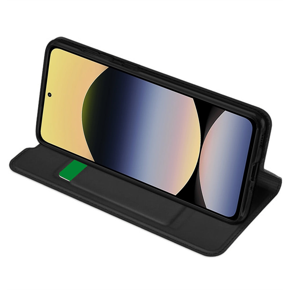 Futrola za Xiaomi Redmi Note 14 4G (Standard), Techsuit, Magskin Book, Crna