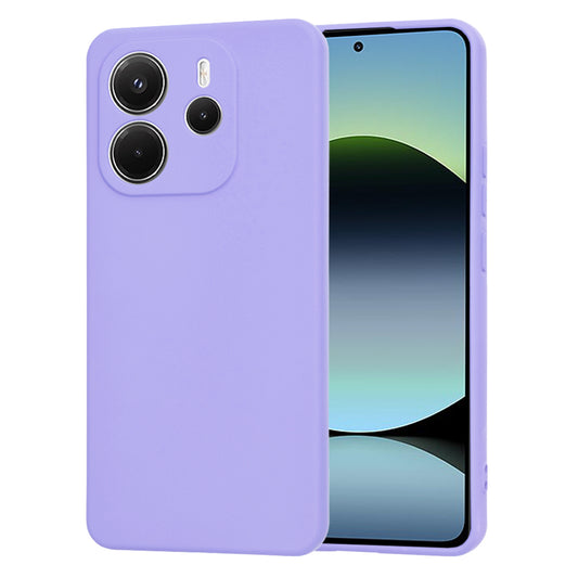Futrola za Xiaomi Redmi Note 14 4G (Standard), Techsuit, SoftFlex, Svetlo Ljubičasta