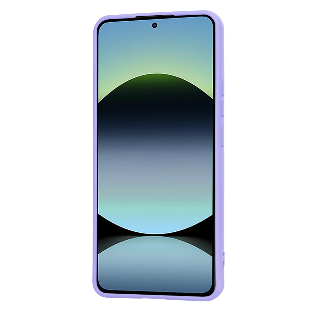 Futrola za Xiaomi Redmi Note 14 4G (Standard), Techsuit, SoftFlex, Svetlo Ljubičasta