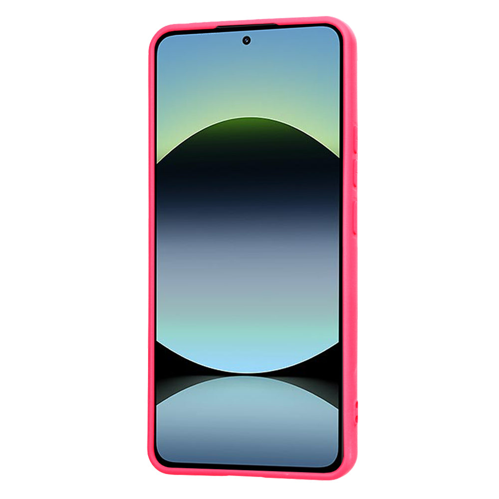 Futrola za Xiaomi Redmi Note 14 4G (Standard), Techsuit, SoftFlex, Tamno Roze