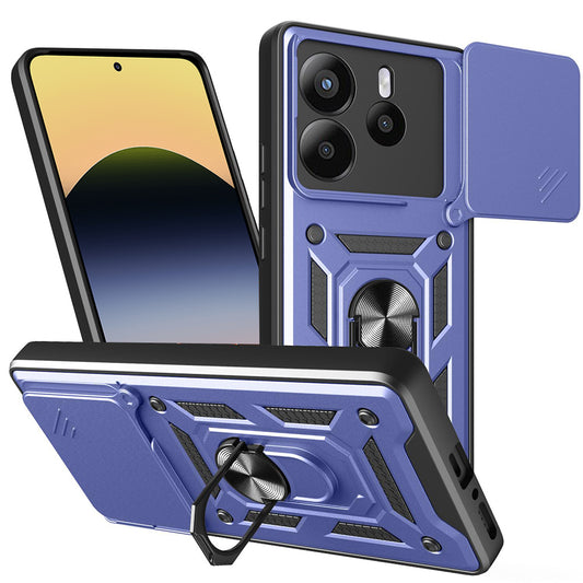 Futrola za Xiaomi Redmi Note 14 5G, Techsuit, CamShield, Plava
