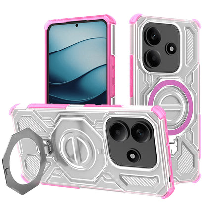Futrola za Xiaomi Redmi Note 14 5G, Techsuit, Carbon Shield Pro, Roze