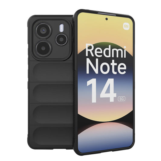 Futrola za Xiaomi Redmi Note 14 5G, Techsuit, Magic Shield, Crna