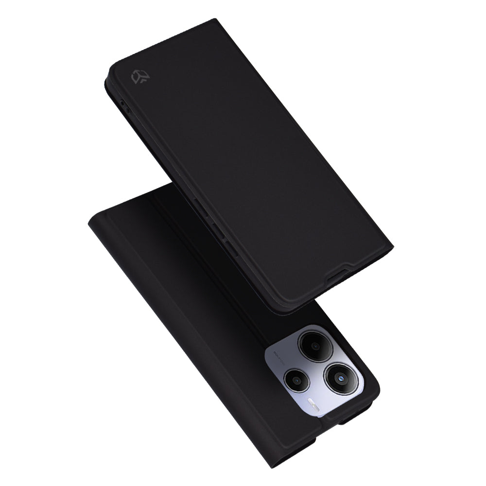 Futrola za Xiaomi Redmi Note 14 5G, Techsuit, Magskin Book, Crna