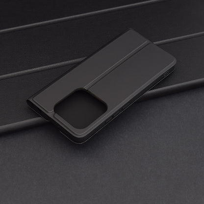 Futrola za Xiaomi Redmi Note 14 5G, Techsuit, Magskin Book, Crna