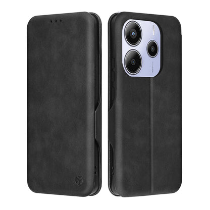 Futrola za Xiaomi Redmi Note 14 5G, Techsuit, Safe Wallet Plus, Crna