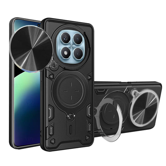 Futrola za Xiaomi Redmi Note 14 Pro 4G, Techsuit, CamGuard Pro, Crna