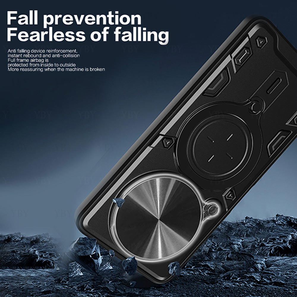 Futrola za Xiaomi Redmi Note 14 Pro 4G, Techsuit, CamGuard Pro, Crna