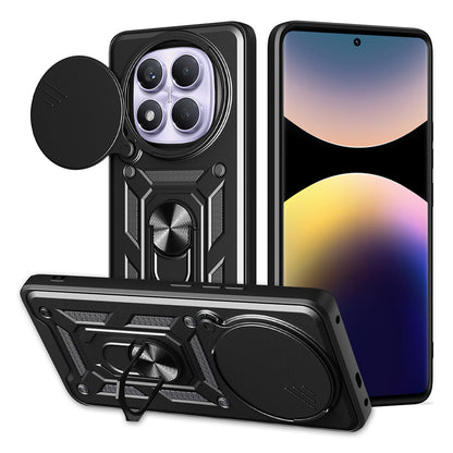 Futrola za Xiaomi Redmi Note 14 Pro 4G, Techsuit, CamShield, Crna