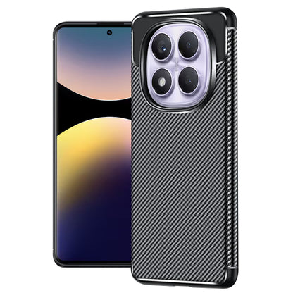 Futrola za Xiaomi Redmi Note 14 Pro 4G, Techsuit, CarbonFiber, Crna