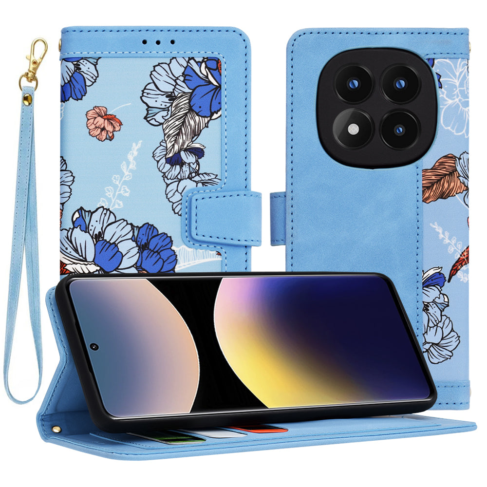 Futrola za Xiaomi Redmi Note 14 Pro 4G, Techsuit, FlipCraft, Plava
