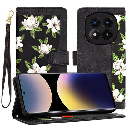 Futrola za Xiaomi Redmi Note 14 Pro 4G, Techsuit, FlipCraft, Crna