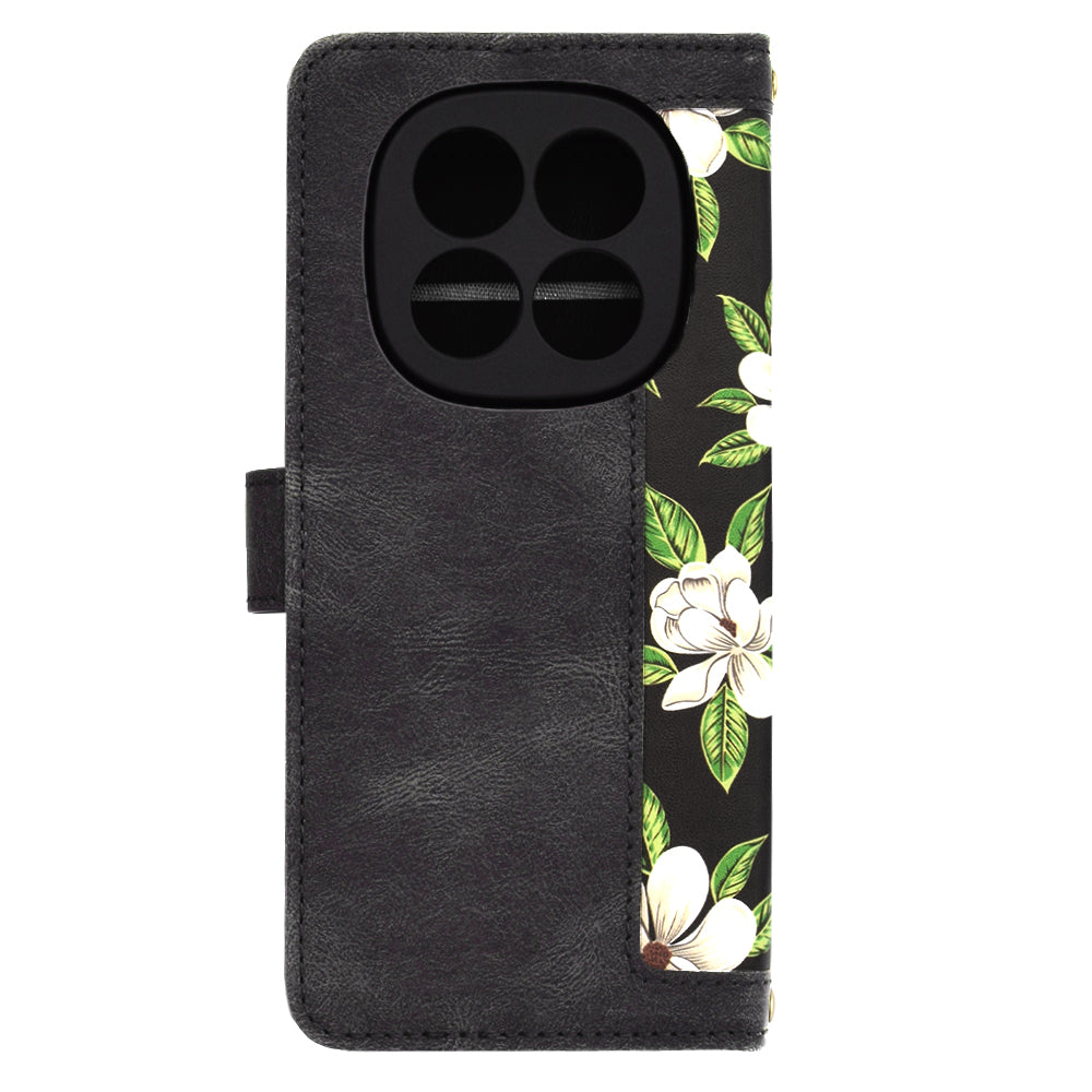 Futrola za Xiaomi Redmi Note 14 Pro 4G, Techsuit, FlipCraft, Crna