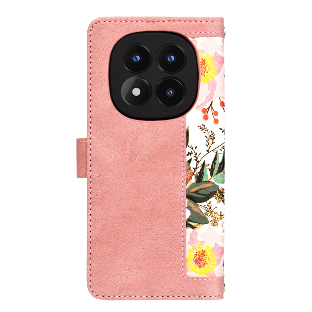 Futrola za Xiaomi Redmi Note 14 Pro 4G, Techsuit, FlipCraft, Roze