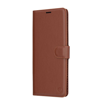 Futrola za Xiaomi Redmi Note 14 Pro 4G, Techsuit, Leather Folio, Braon