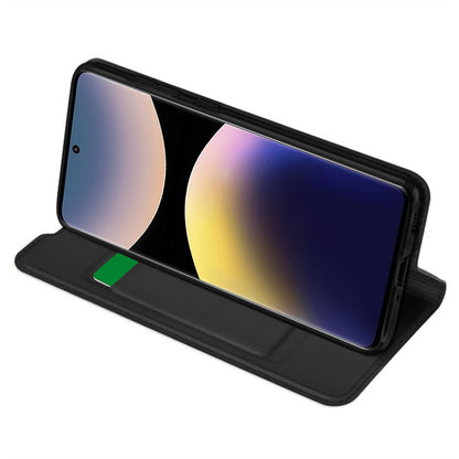 Futrola za Xiaomi Redmi Note 14 Pro 4G, Techsuit, Magskin Book, Crna