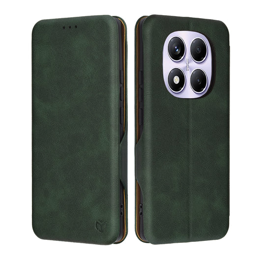 Futrola za Xiaomi Redmi Note 14 Pro 4G, Techsuit, Safe Wallet Plus, Zelena