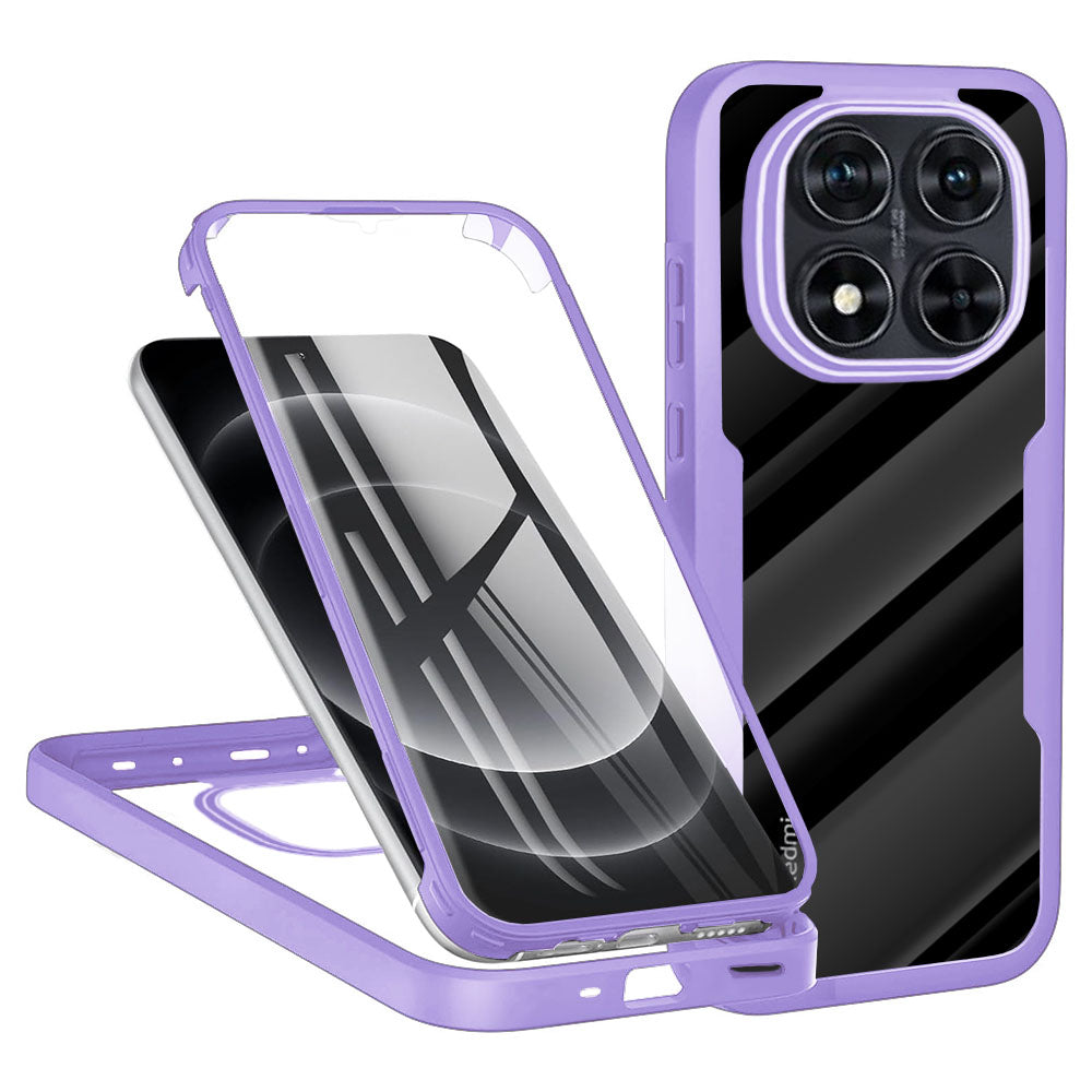 Futrola za Xiaomi Redmi Note 14 Pro+ 5G / Note 14 Pro 5G / Poco X7, Techsuit, ColorVerse 360, Ljubičasta