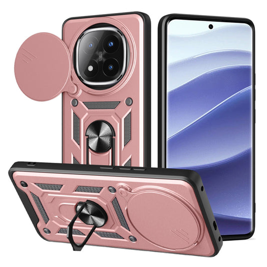 Futrola za Xiaomi Redmi Note 14 Pro+ 5G, Techsuit, CamShield, Roze
