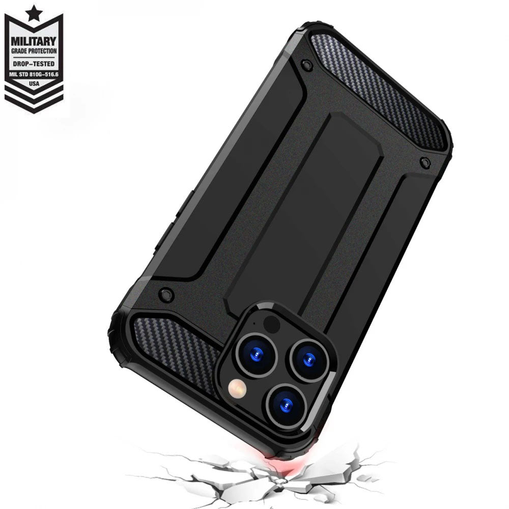 Futrola za Xiaomi Redmi Note 14 Pro+ 5G, Techsuit, Hybrid Armor, Crna