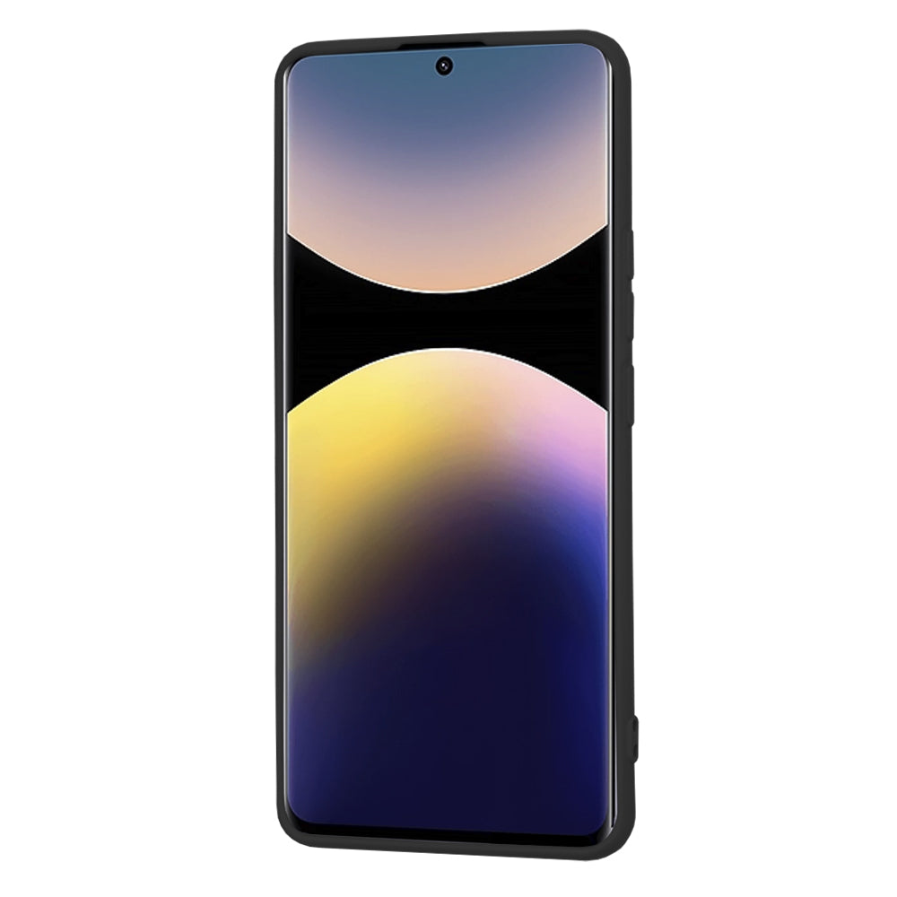 Futrola za Xiaomi Redmi Note 14 Pro+ 5G, Techsuit, SoftFlex, Crna