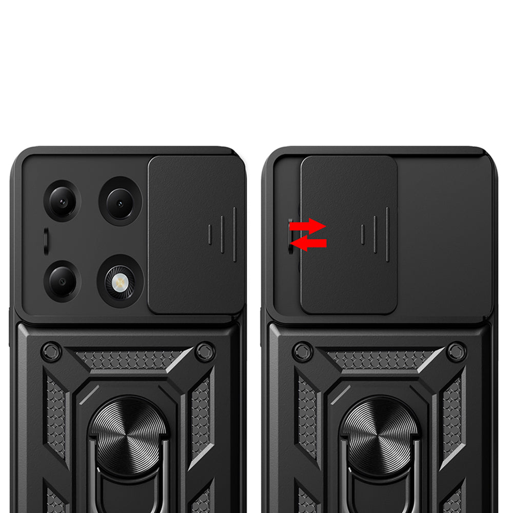 Futrola za Xiaomi Redmi Note 14S / Note 13 Pro 4G / Poco M6 Pro 4G, Techsuit, CamShield, Plava
