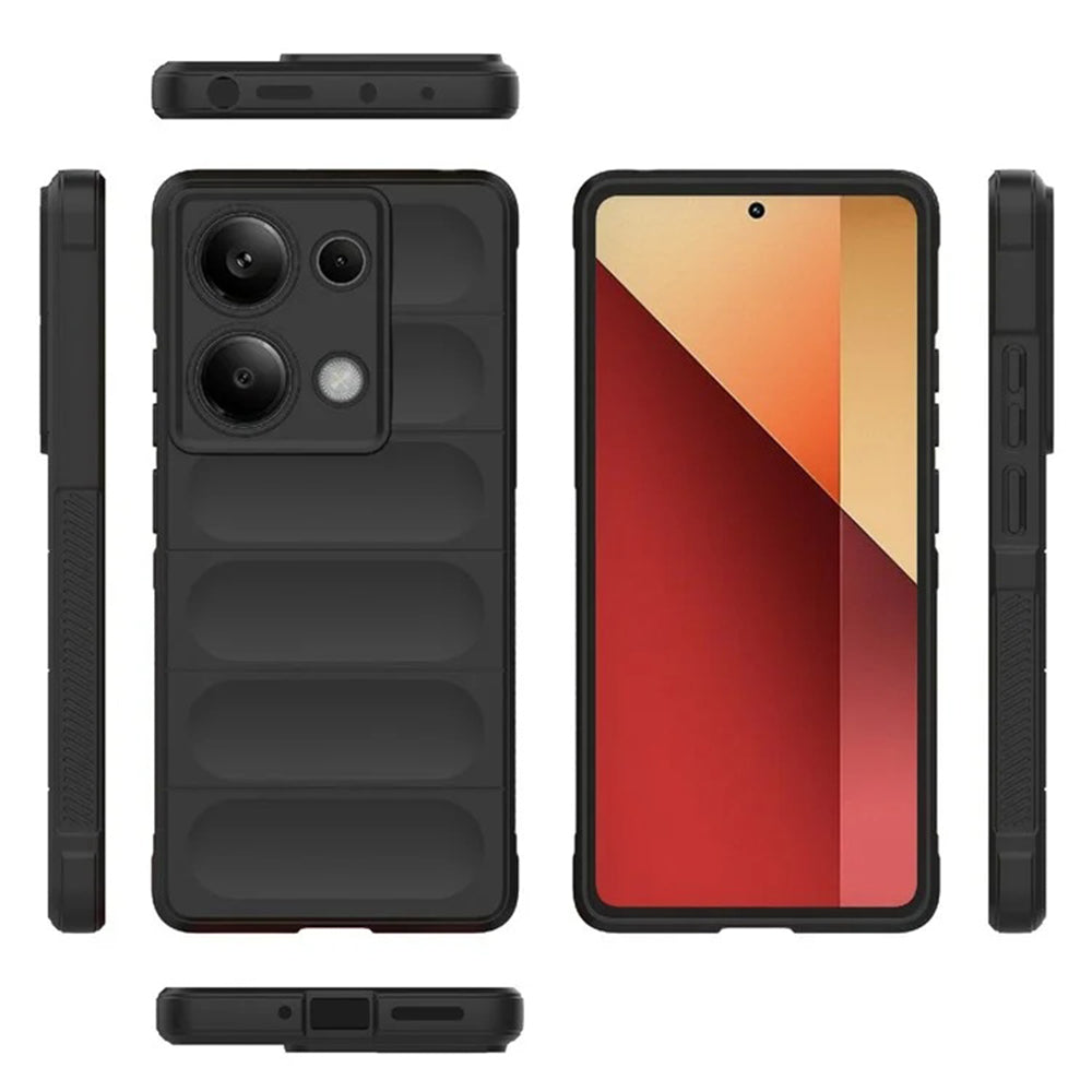Futrola za Xiaomi Redmi Note 14S, Techsuit, Magic Shield, Crna