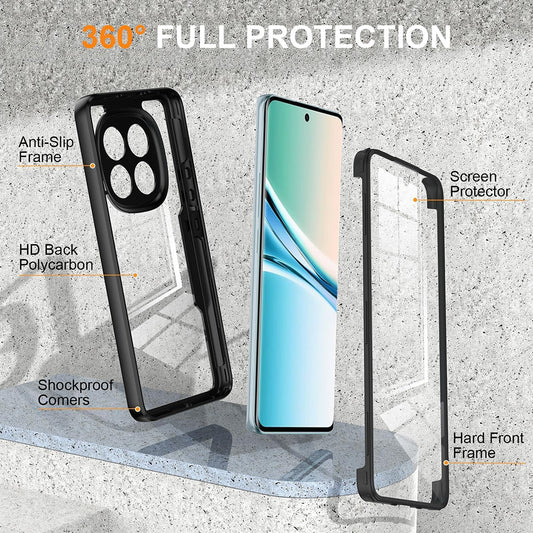 Futrola za Xiaomi Redmi Note 15 4G, Techsuit, ColorVerse 360, Crna