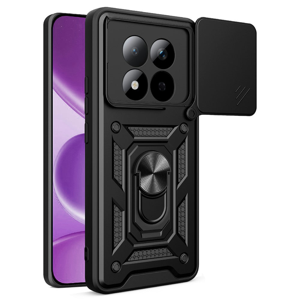 Futrola za Xiaomi Redmi Note 15 Pro 4G, Techsuit, CamShield, Crna