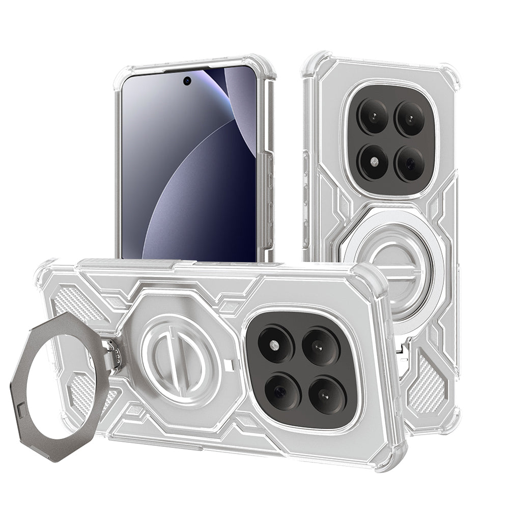 Futrola za Xiaomi Redmi Note 15 Pro 4G, Techsuit, Carbon Shield Pro, Bela