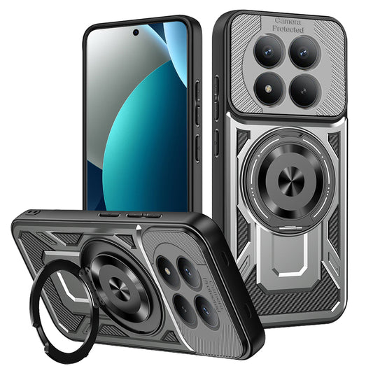 Futrola za Xiaomi Redmi Note 15 Pro 4G, Techsuit, RuggedCam, Siva